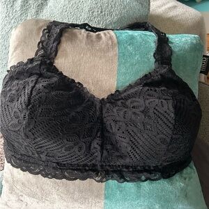 Lace Bralette in Black